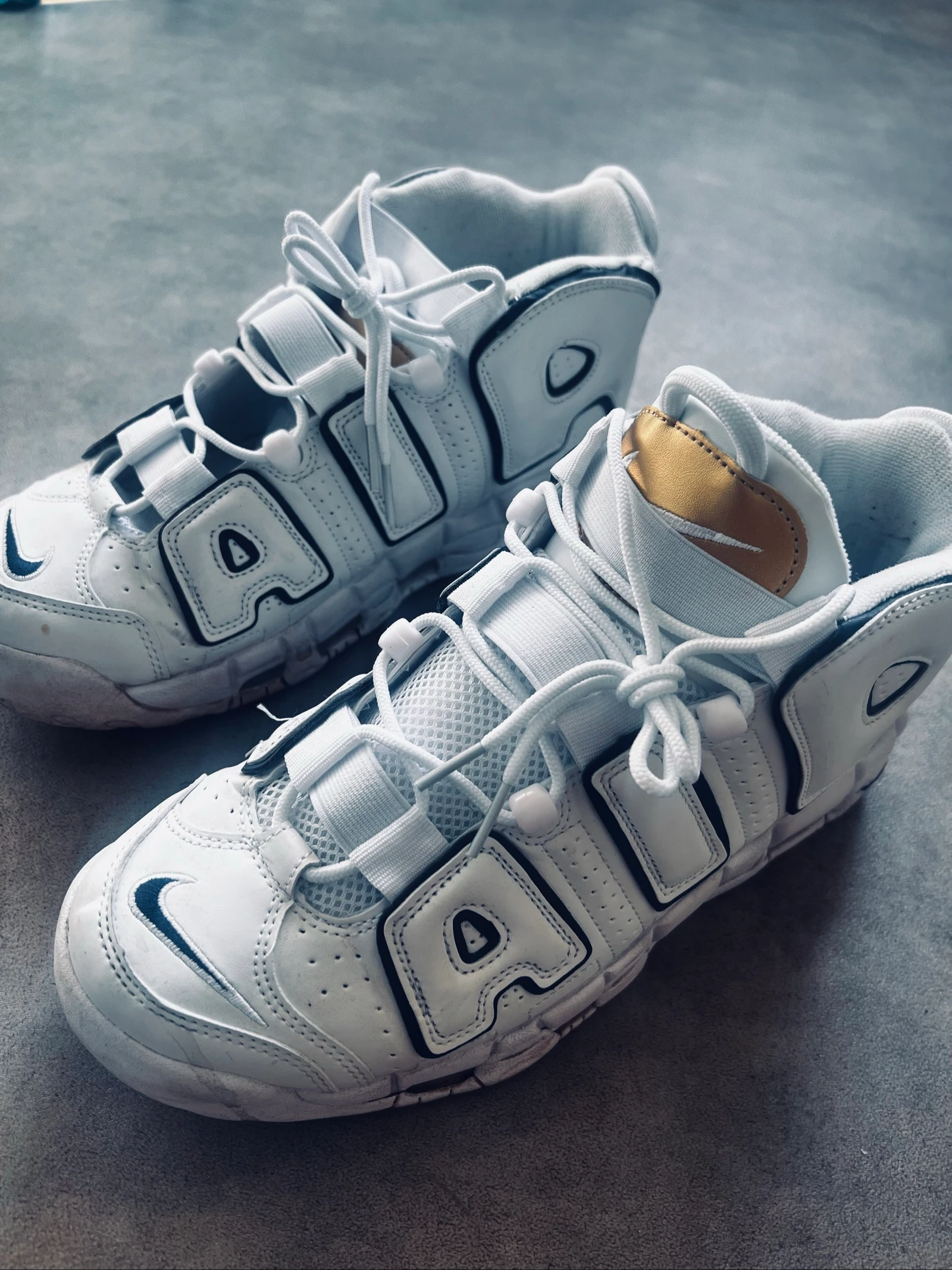 Nike Air More Uptempo Branco – photo 5